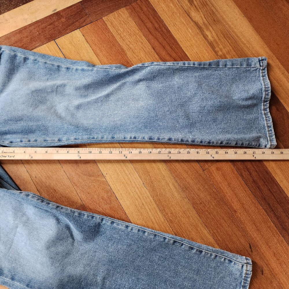Michael Kors Light Wash Bootcut Flare Jeans Size 14 - Picture 10 of 16